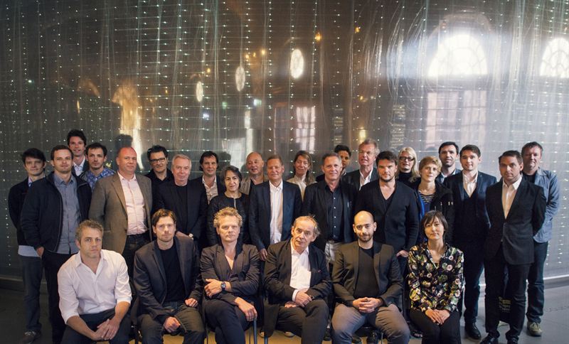 Deltagande arkitekter i arkitekttävlingen, för Nobel Center, Stockholm, juni 2013
